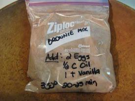 Homemade Brownie Mix