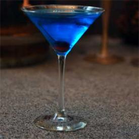 Blue Raspberry Martini